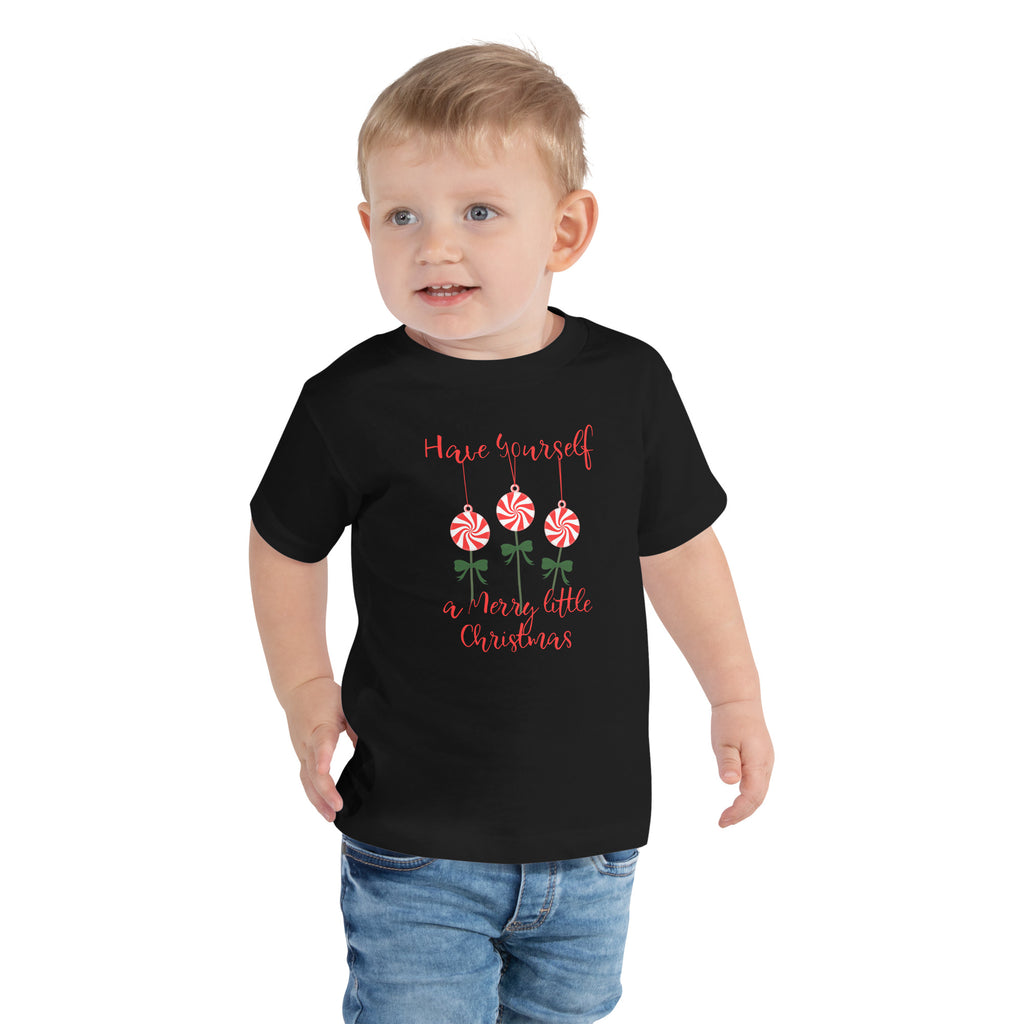 Have Yourself a Merry Little Christmas Mints Toddler Short Sleeve Tee