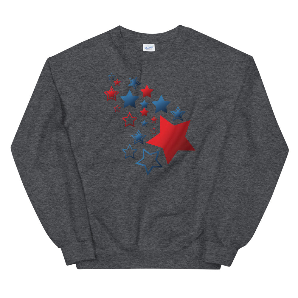 July 4th Stars Sweatshirt (Several Colors Available)