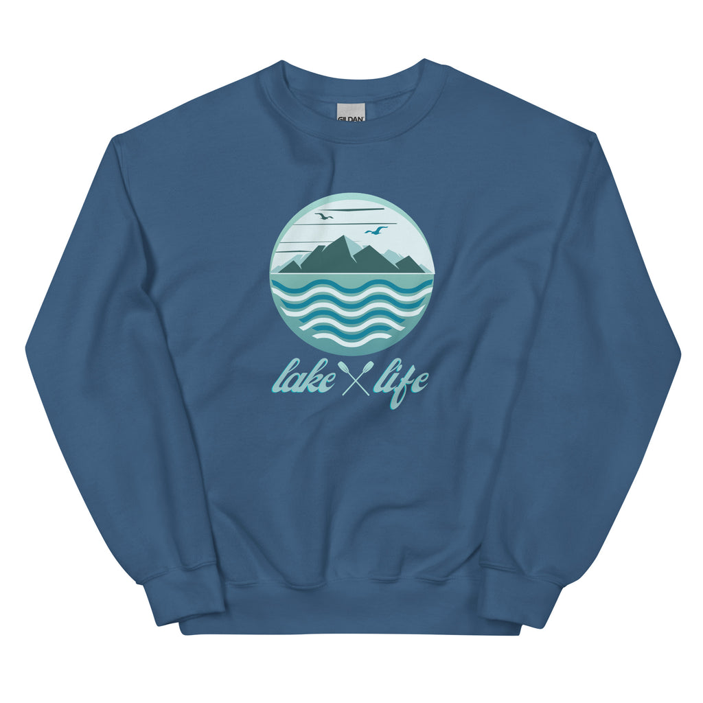 Mountain Lake Life Sweatshirt - Several Colors Available