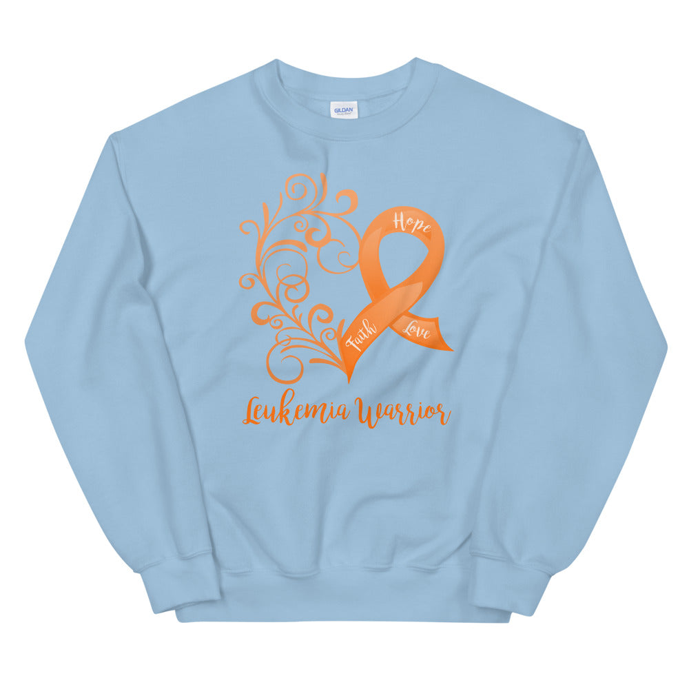 Leukemia Warrior Sweatshirt - Several Colors Available