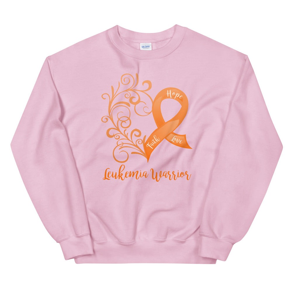 Leukemia Warrior Sweatshirt - Several Colors Available