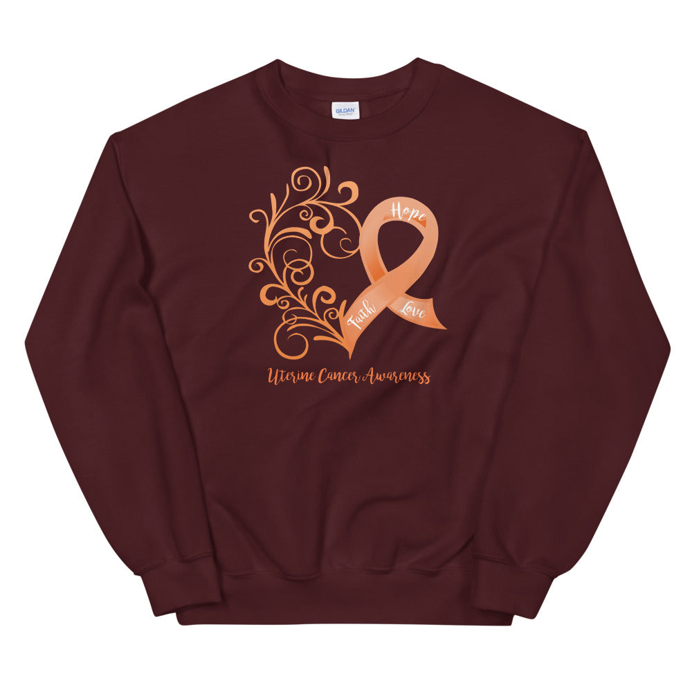 Uterine Cancer Awareness Sweatshirt (Several Colors Available)