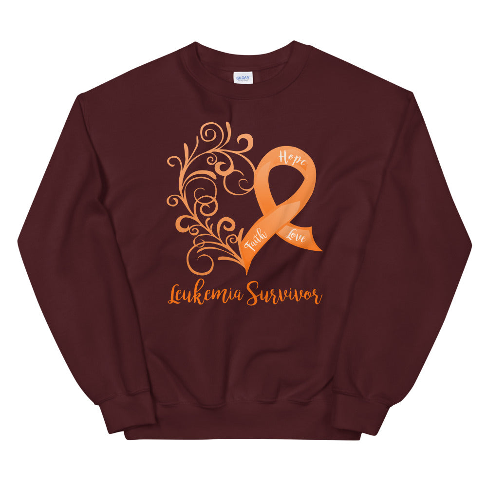 Leukemia Survivor Sweatshirt - Several Colors Available