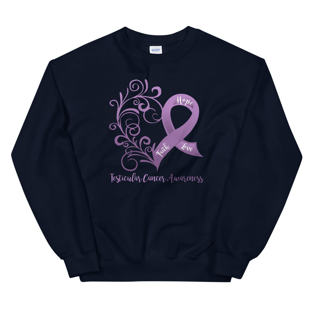 Testicular Cancer Awareness Sweatshirt (Several Colors Available)