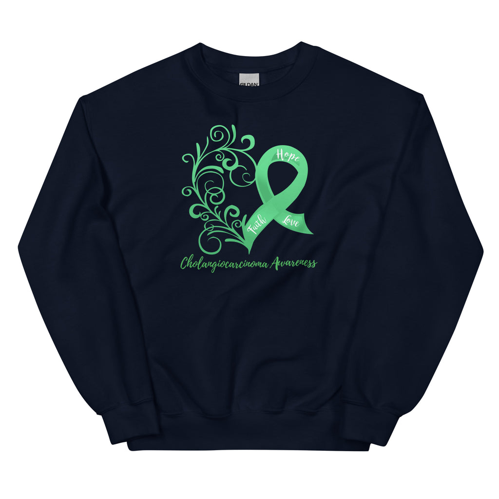 Cholangiocarcinoma Awareness Sweatshirt - Several Colors Available