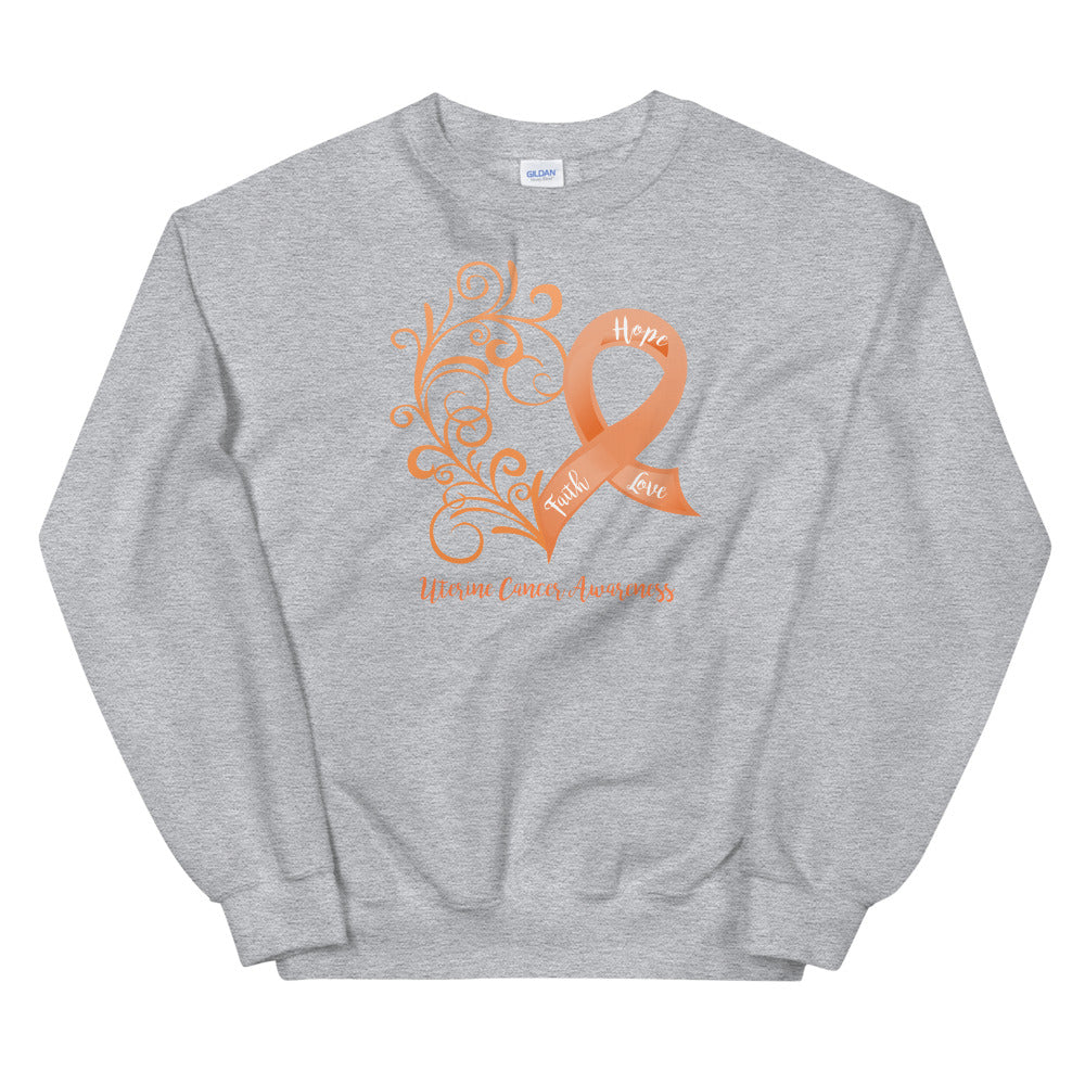 Uterine Cancer Awareness Sweatshirt (Several Colors Available)