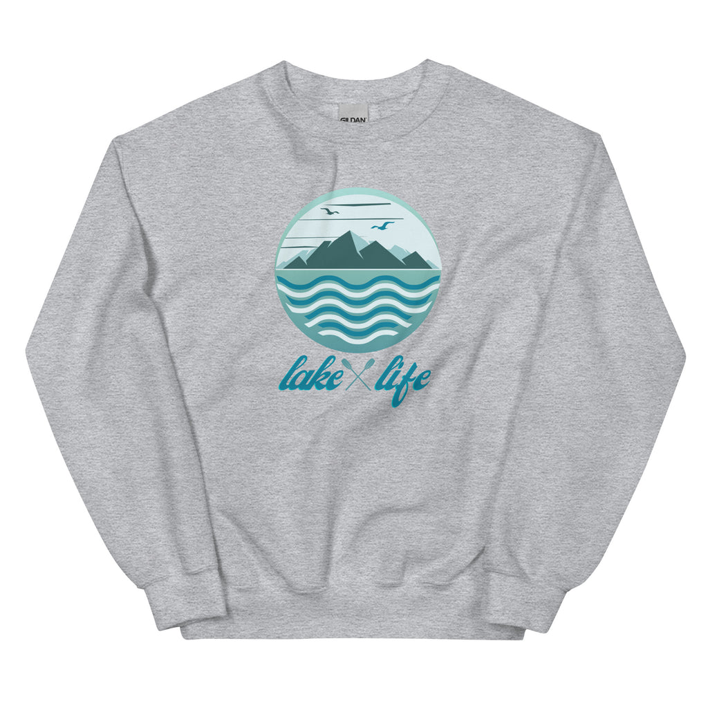 Mountain Lake Life Sweatshirt - Several Colors Available