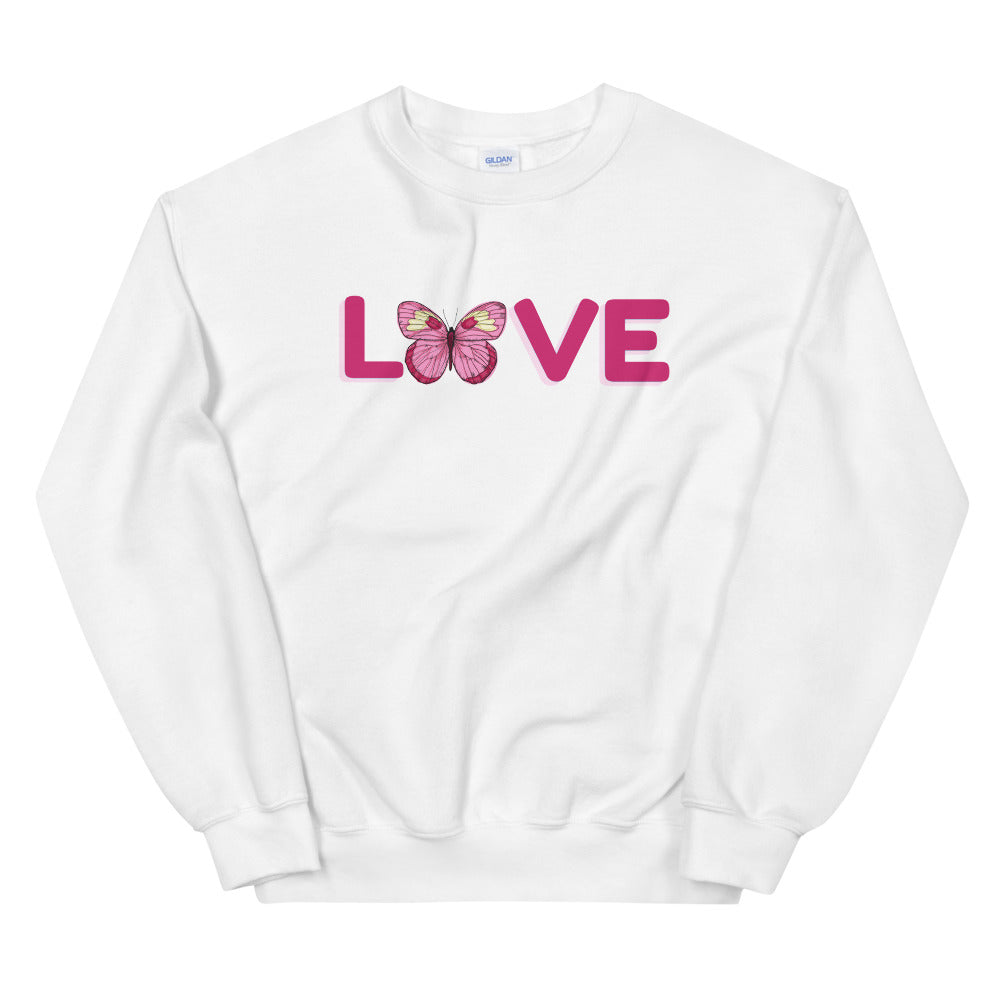 Love Butterfly Sweatshirt