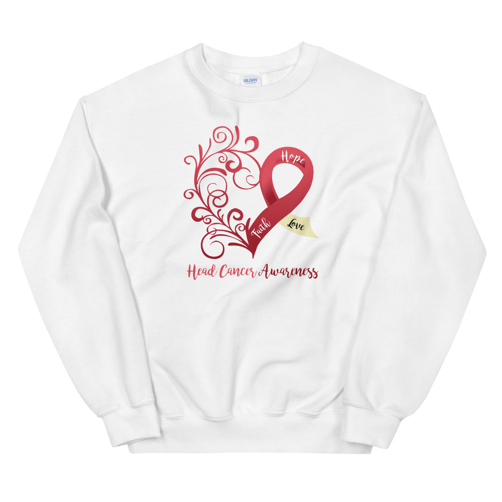 Head Cancer Awareness Sweatshirt (Several Colors Available)
