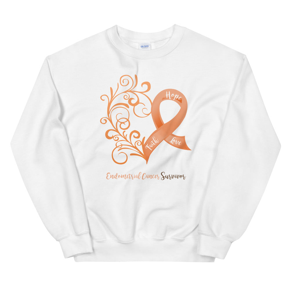 Endometrial Cancer Survivor Sweatshirt
