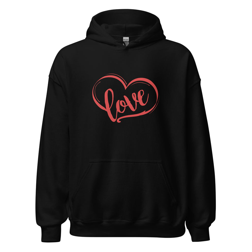 Love Heart Hoodie - Several Colors Available