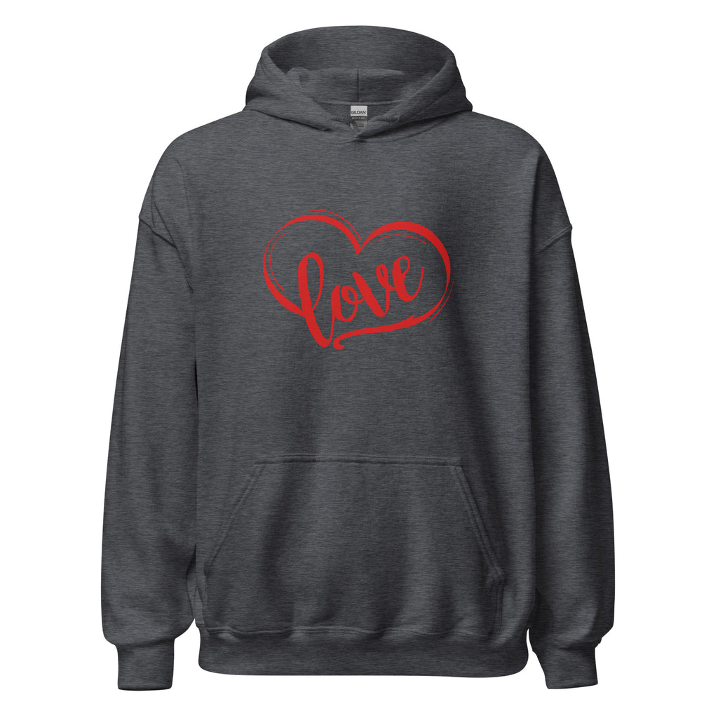 Love Heart Hoodie - Several Colors Available