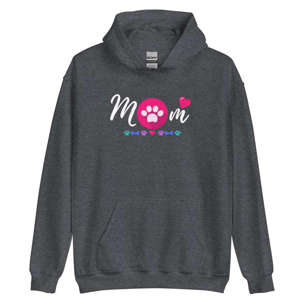 Dog Mom Heart Hoodie - Several Colors Available