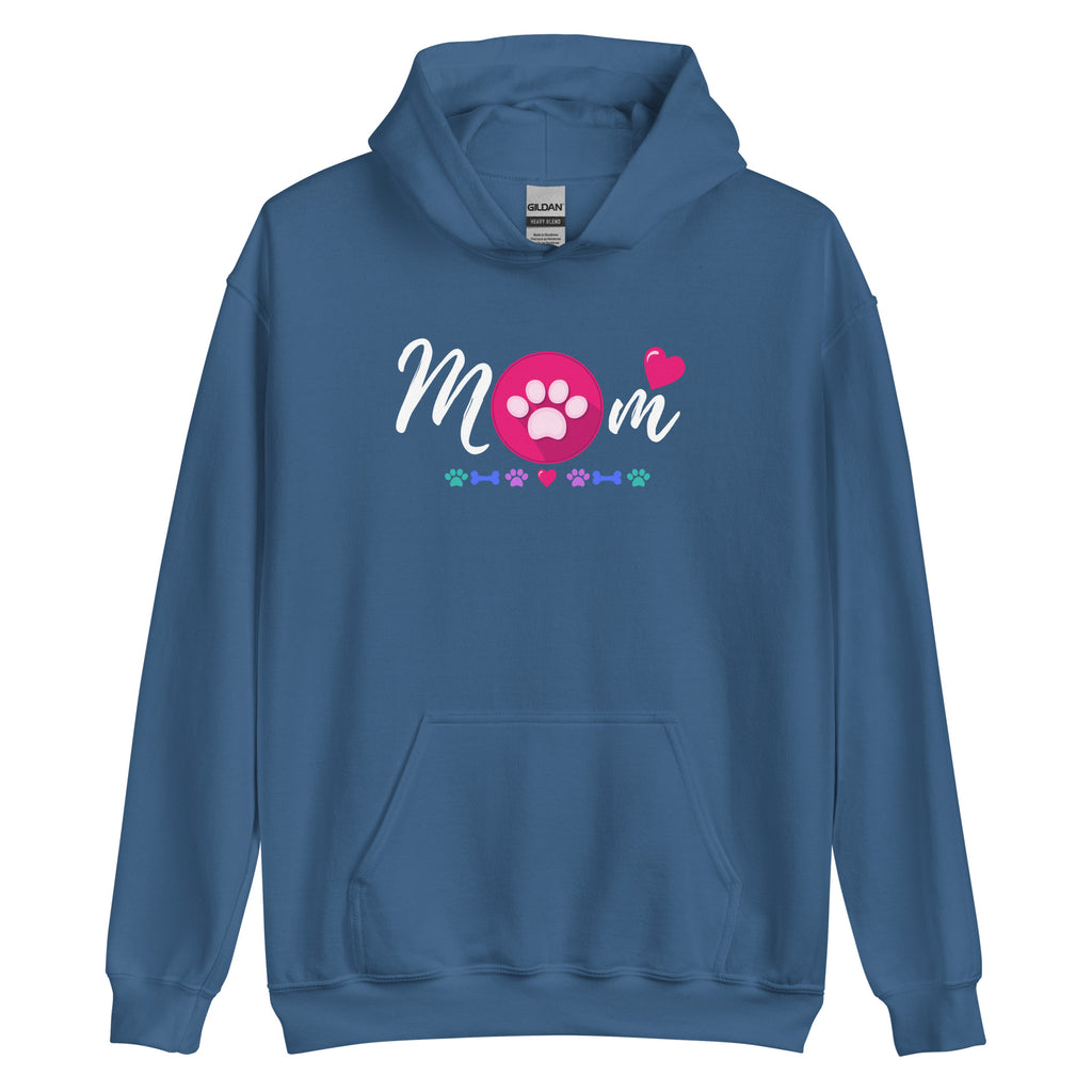 Dog Mom Heart Hoodie - Several Colors Available