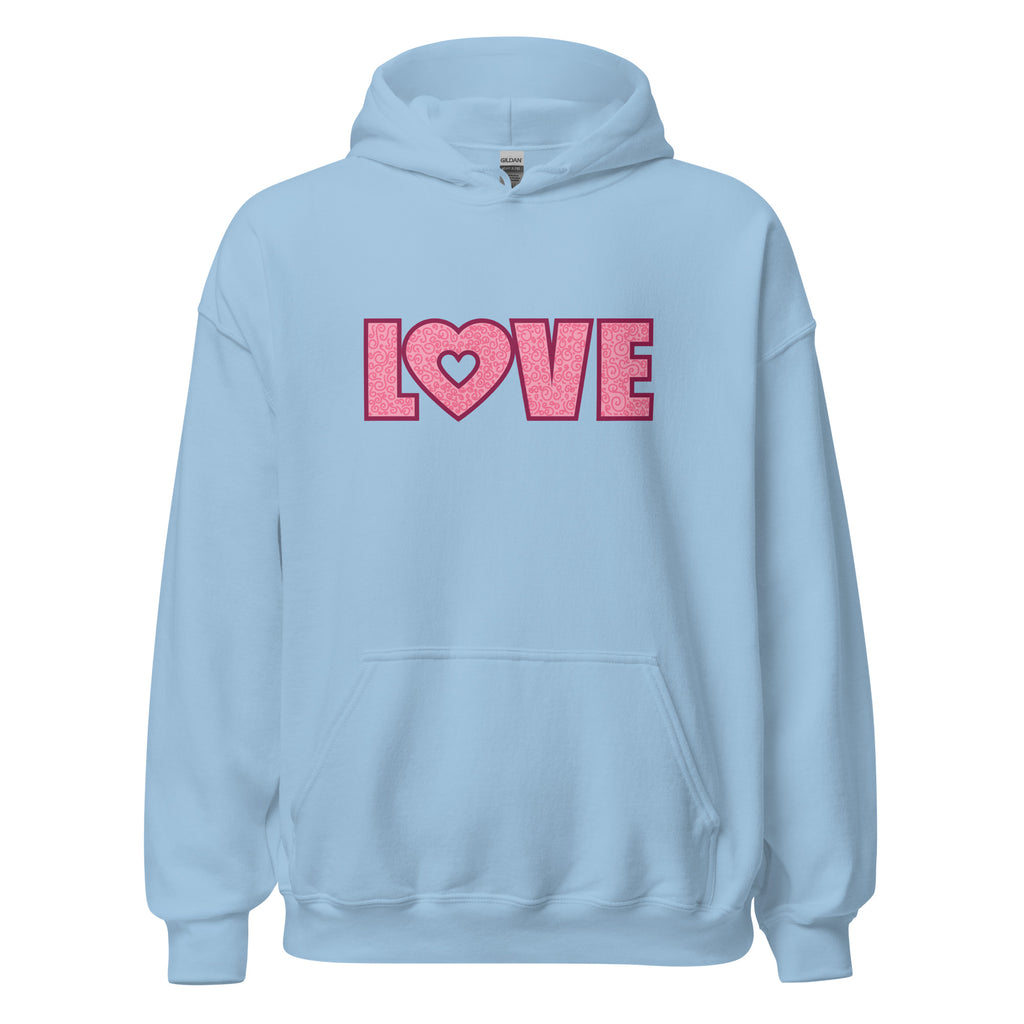 Valentines Love Heart Hoodie - Several Colors Available