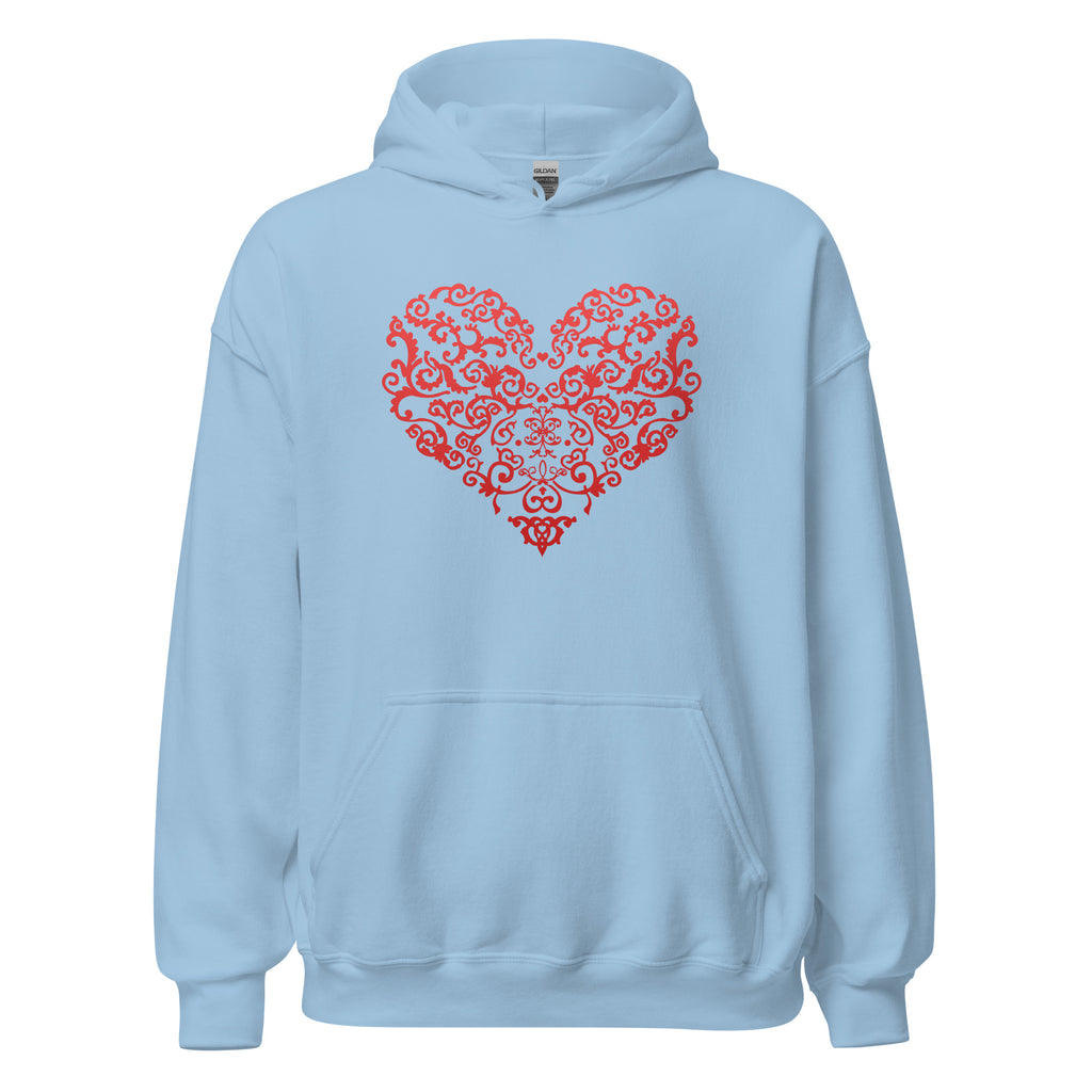 Filigree Heart Hoodie - Several Colors Available