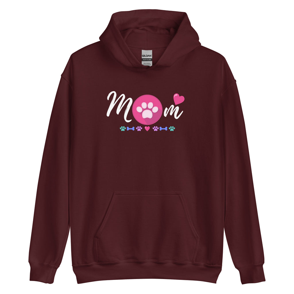 Dog Mom Heart Hoodie - Several Colors Available