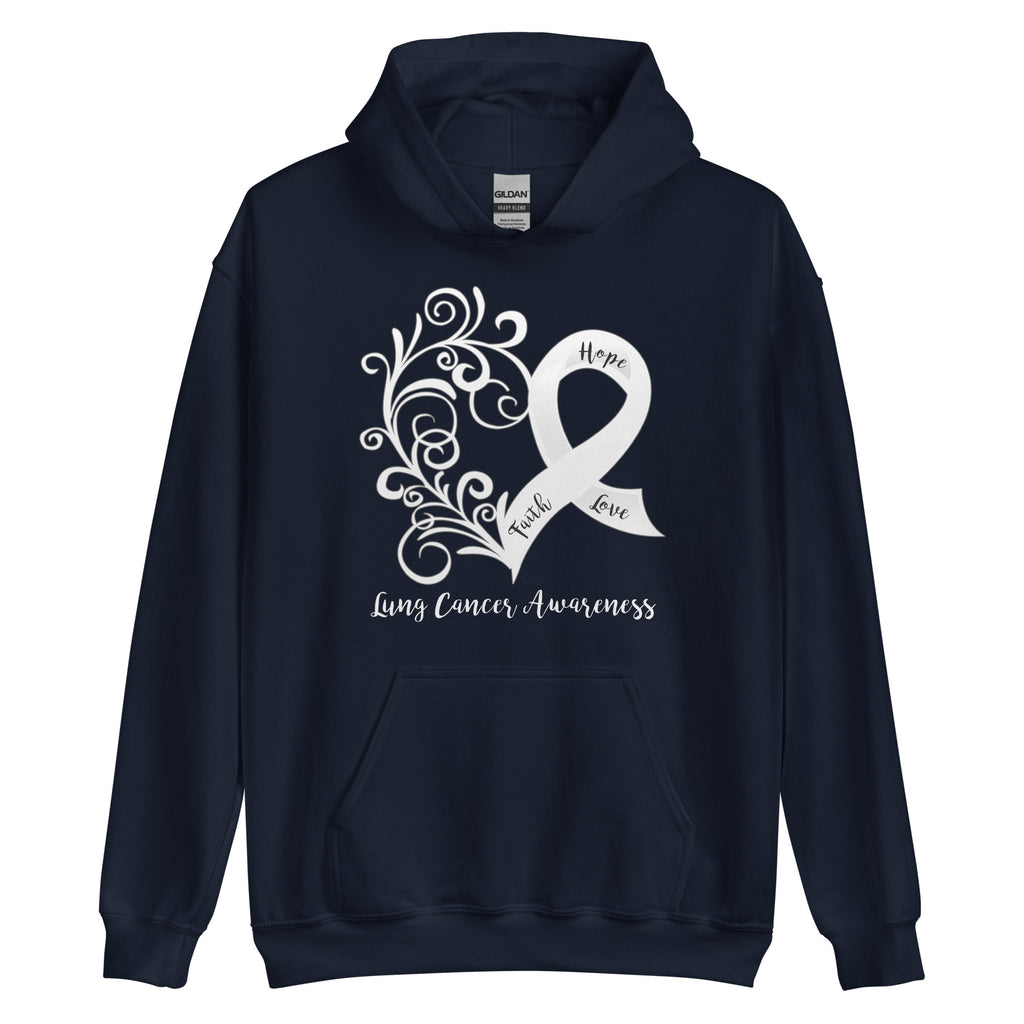 Lung Cancer Awareness Hoodie - Several Colors Available