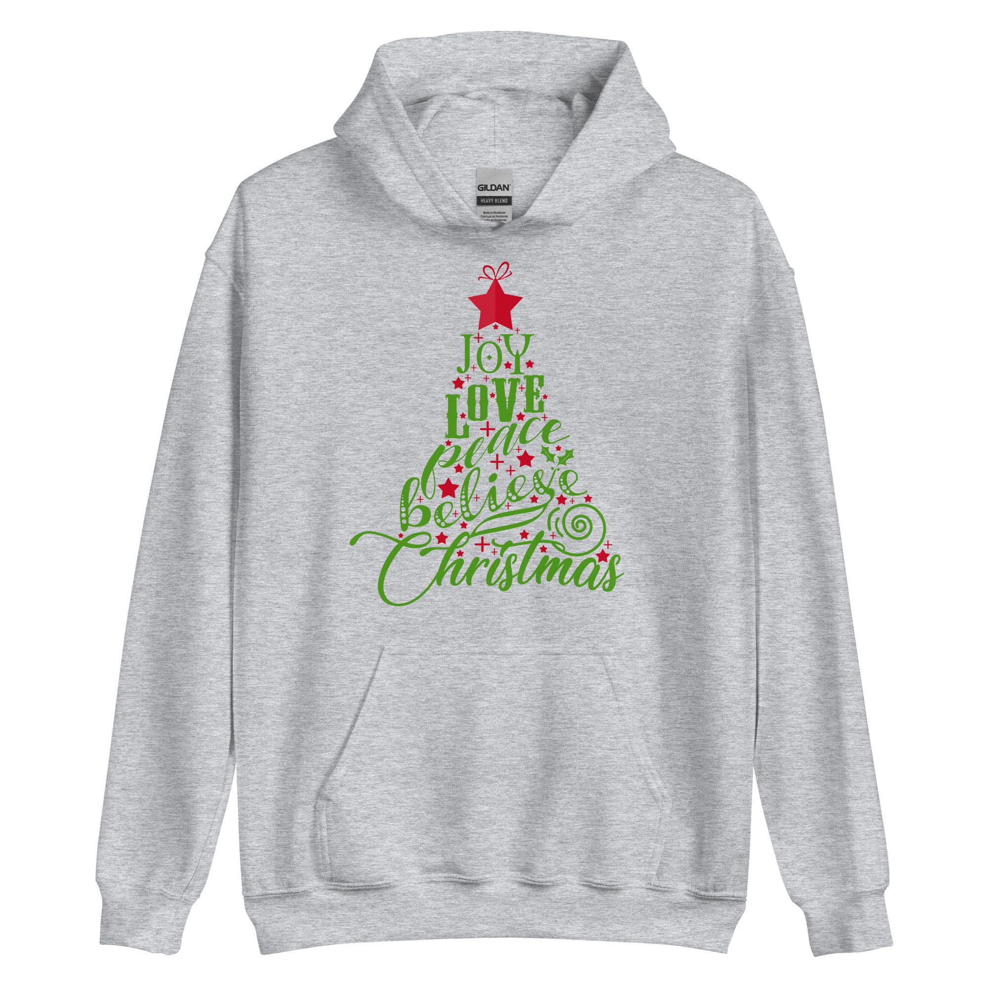 Grey discount christmas hoodie