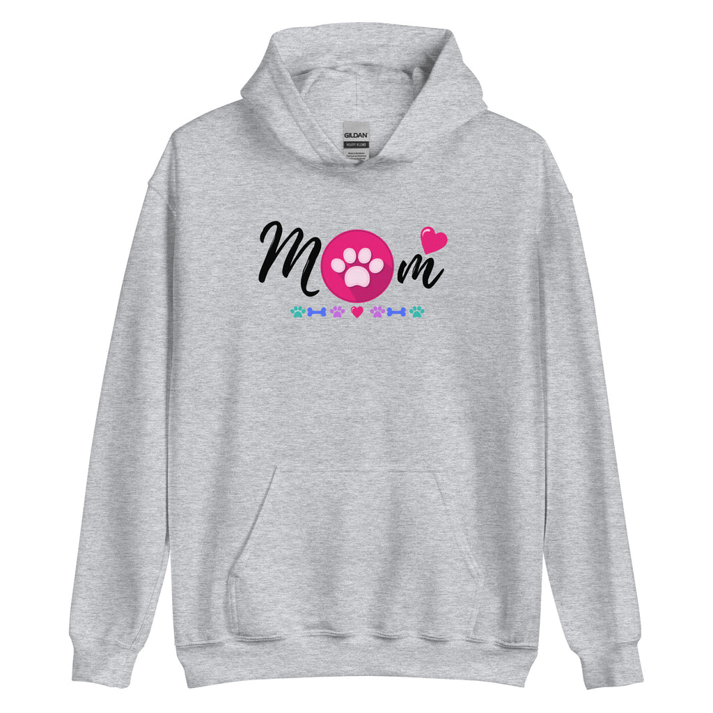 Dog Mom Heart Hoodie - Several Colors Available