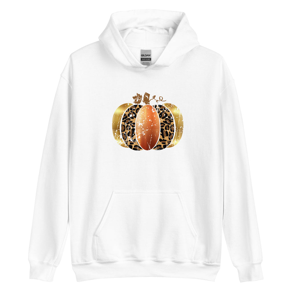 Leopard/Bronze/Gold Pumpkin Hoodie - Several Colors Available