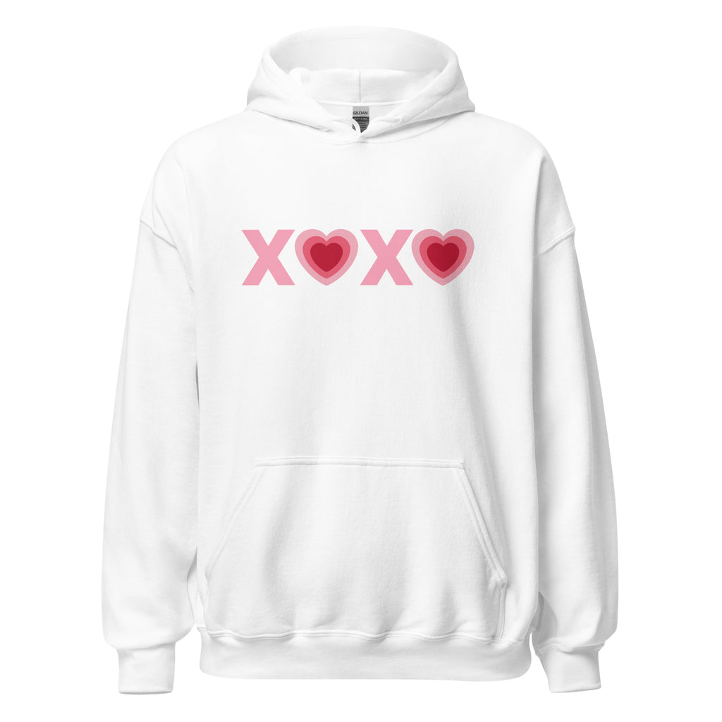 Valentine's XOXO Heart Hoodie - Several Colors Available