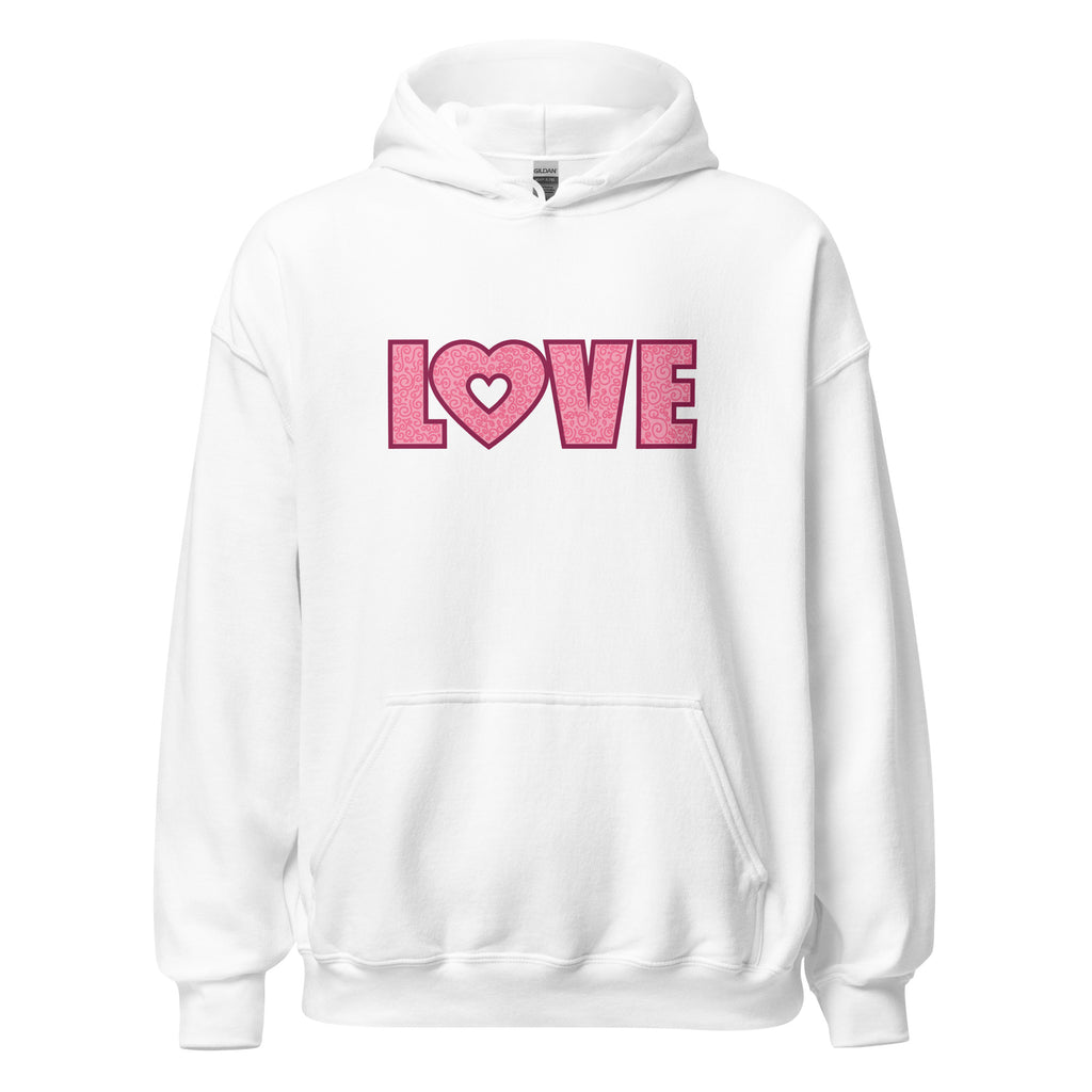 Valentines Love Heart Hoodie - Several Colors Available