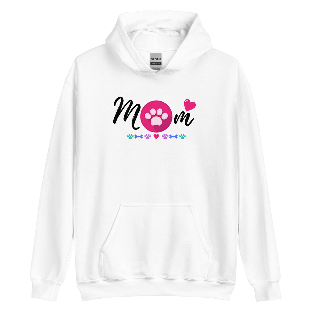 Dog Mom Heart Hoodie - Several Colors Available