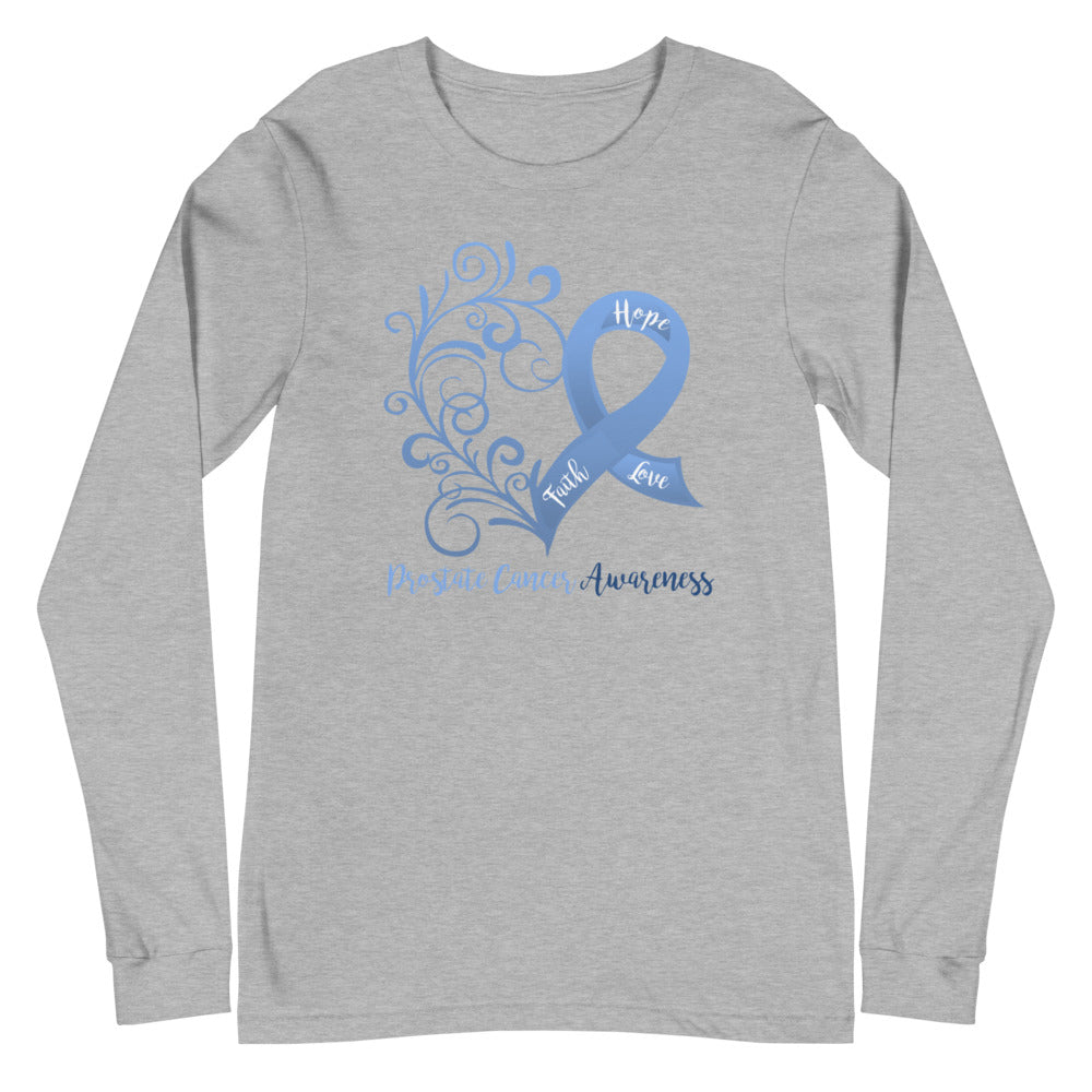 Prostate Cancer Awareness Long Sleeve Tee (Several Colors Available)