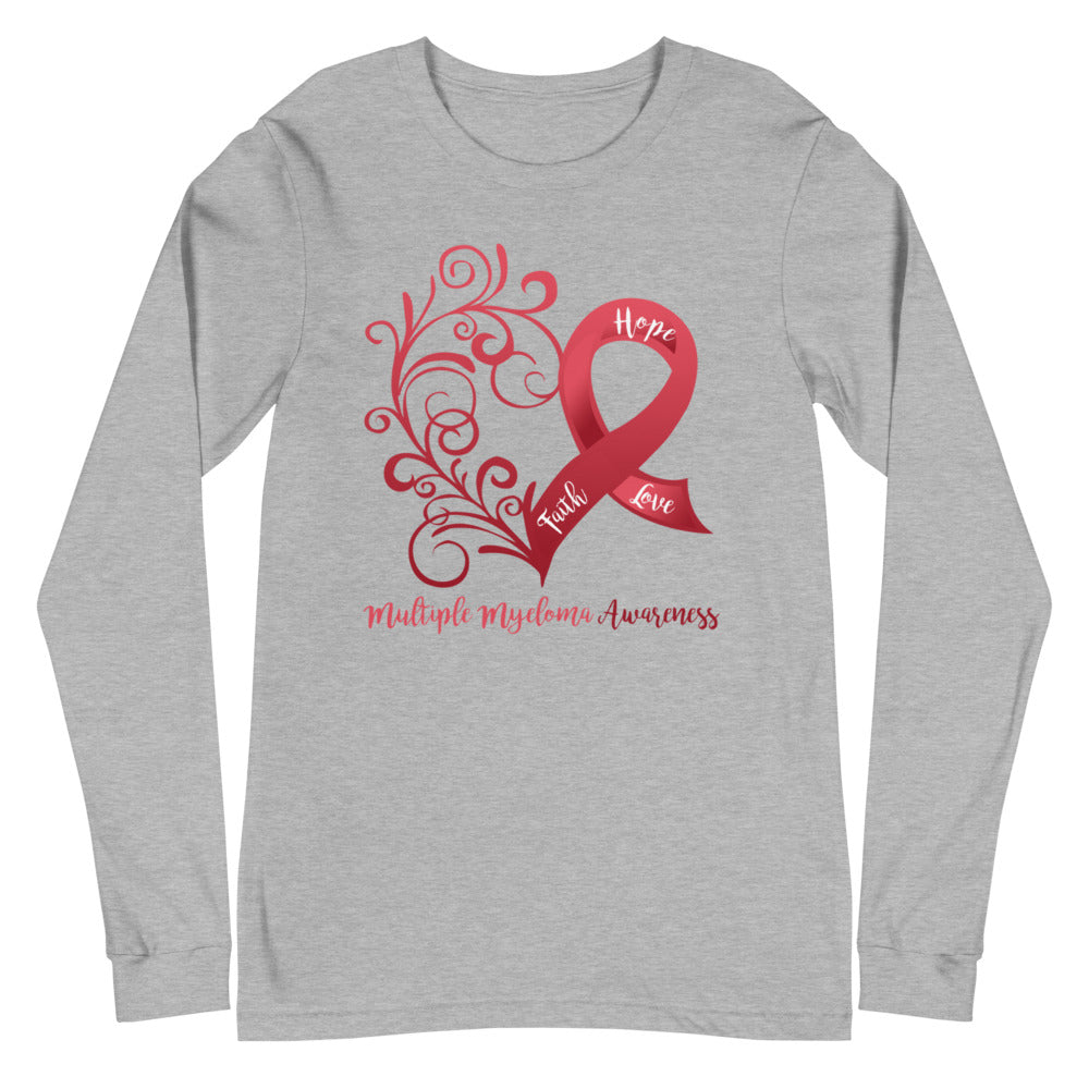 Multiple Myeloma Awareness Long Sleeve Tee (Several Colors Available)
