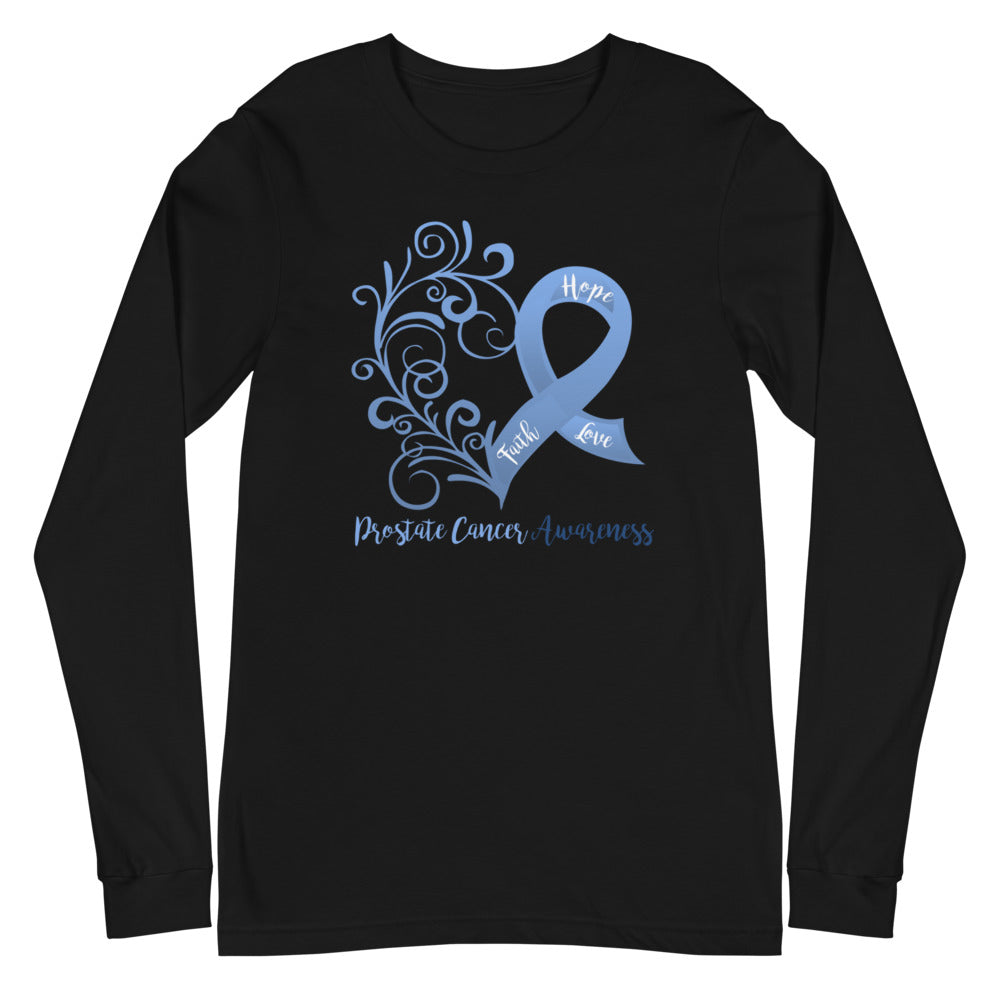 Prostate Cancer Awareness Long Sleeve Tee (Several Colors Available)