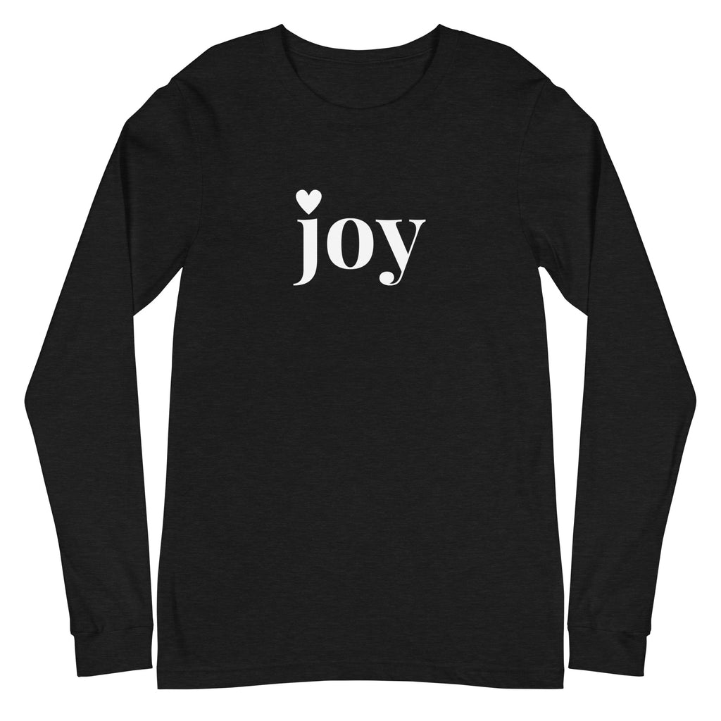 joy Heart Long Sleeve Tee - Several Colors Available