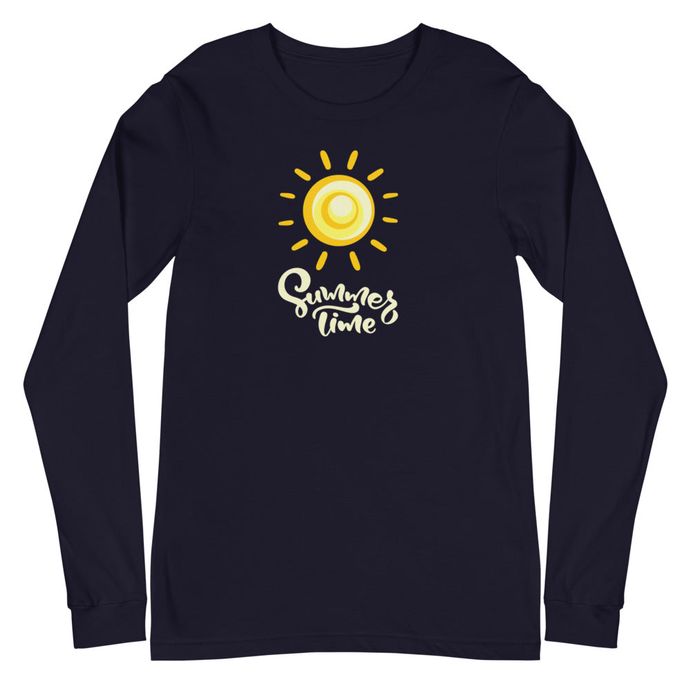 Summer Time Bright Sun Long Sleeve Tee (Several Colors Available)