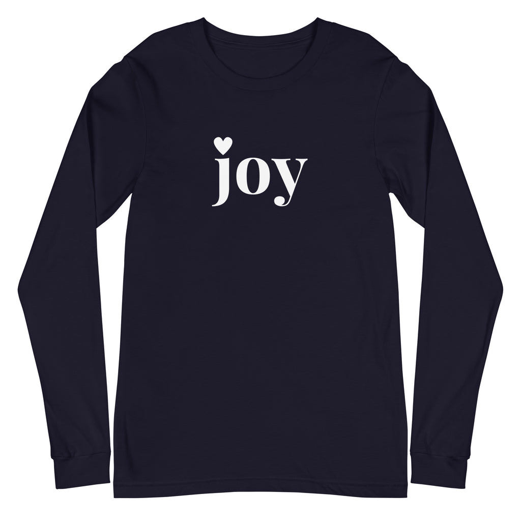 joy Heart Long Sleeve Tee - Several Colors Available