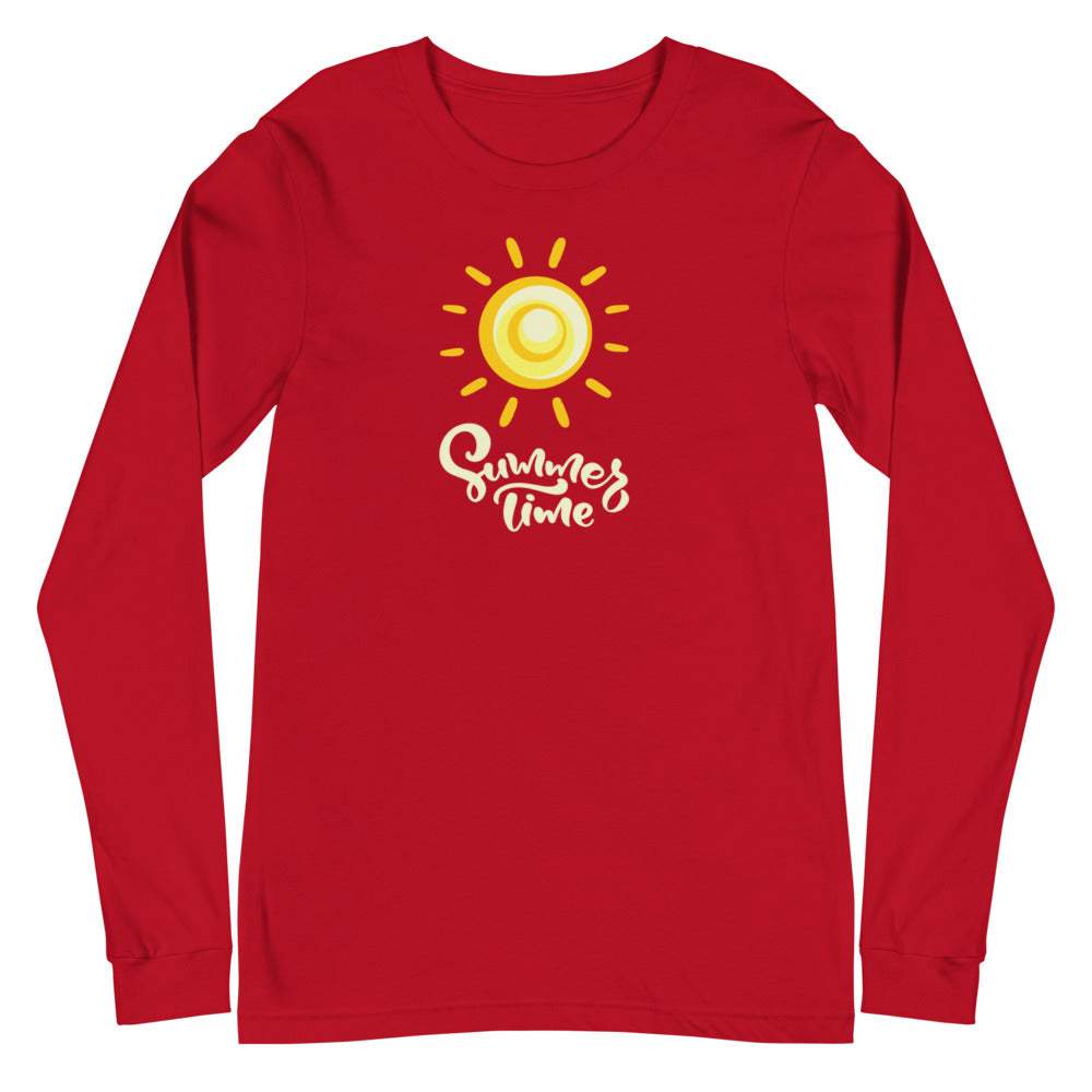 Summer Time Bright Sun Long Sleeve Tee (Several Colors Available)