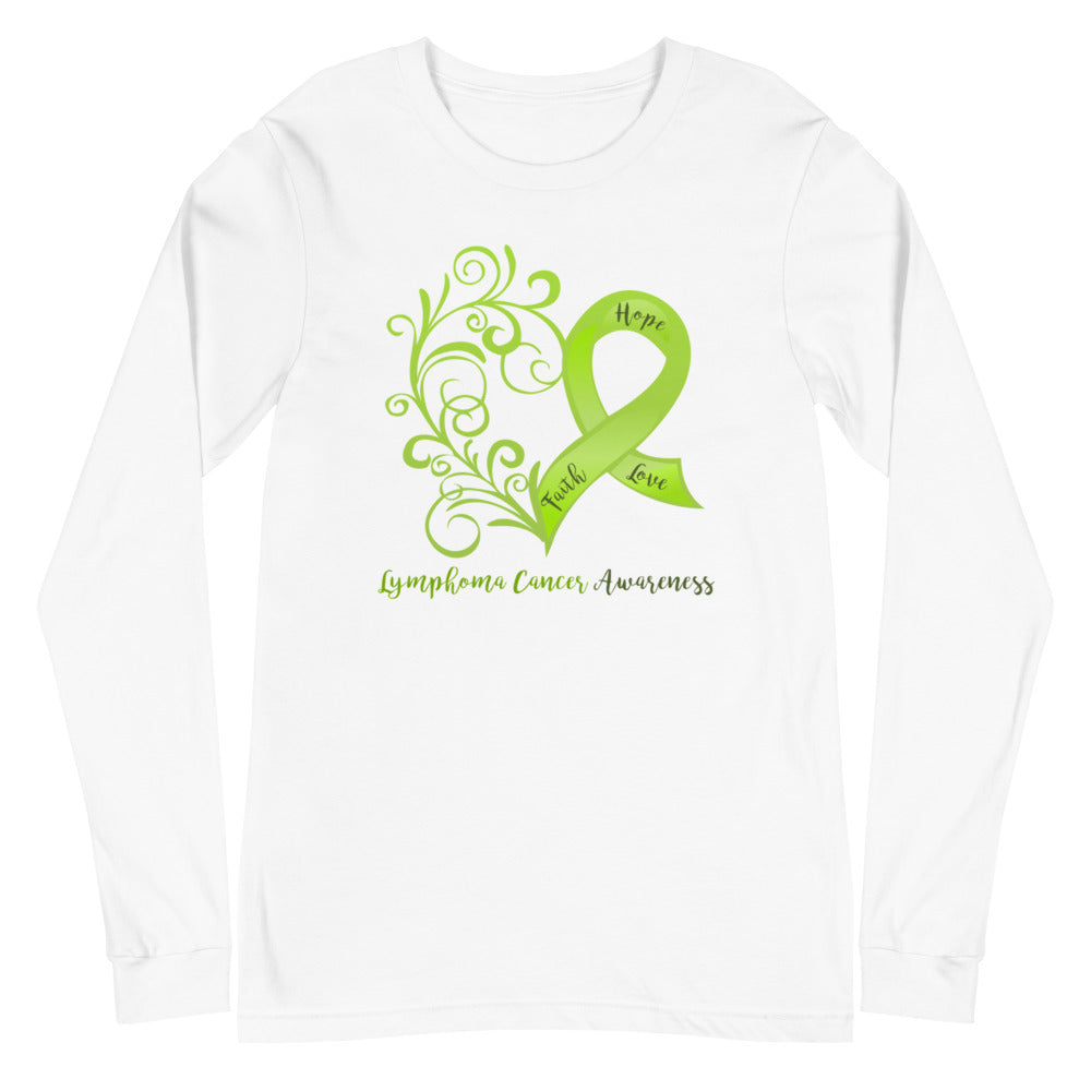 Lymphoma Awareness Long Sleeve Tee (Several Colors Available)