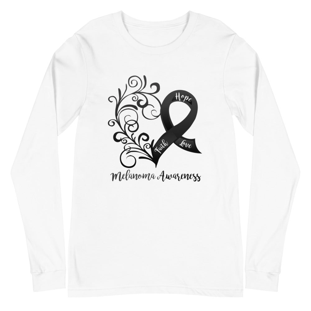 Melanoma Awareness Long Sleeve Tee (Multiple Colors Available)