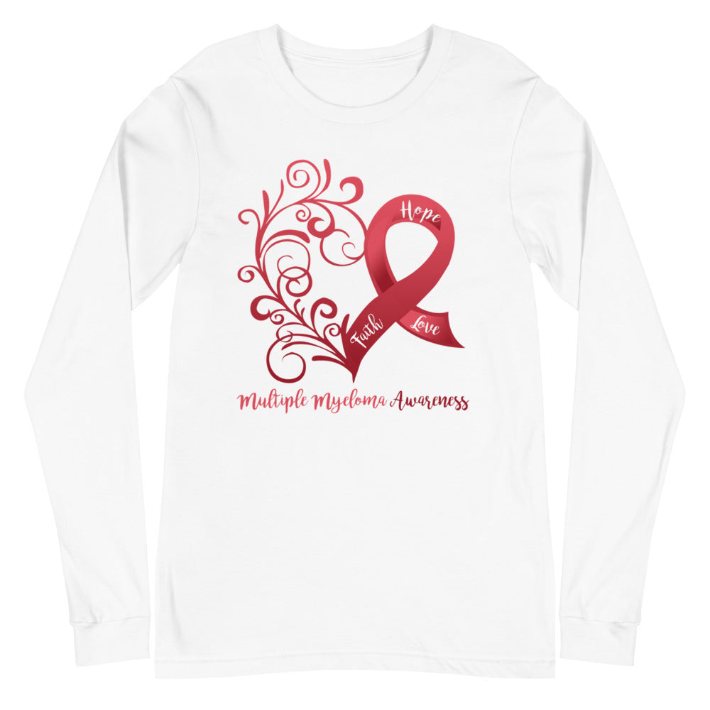Multiple Myeloma Awareness Long Sleeve Tee (Several Colors Available)