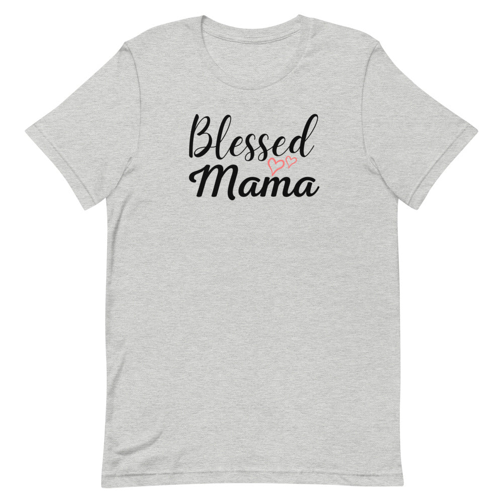 Blessed Mama Hearts T-Shirt - Light Colors