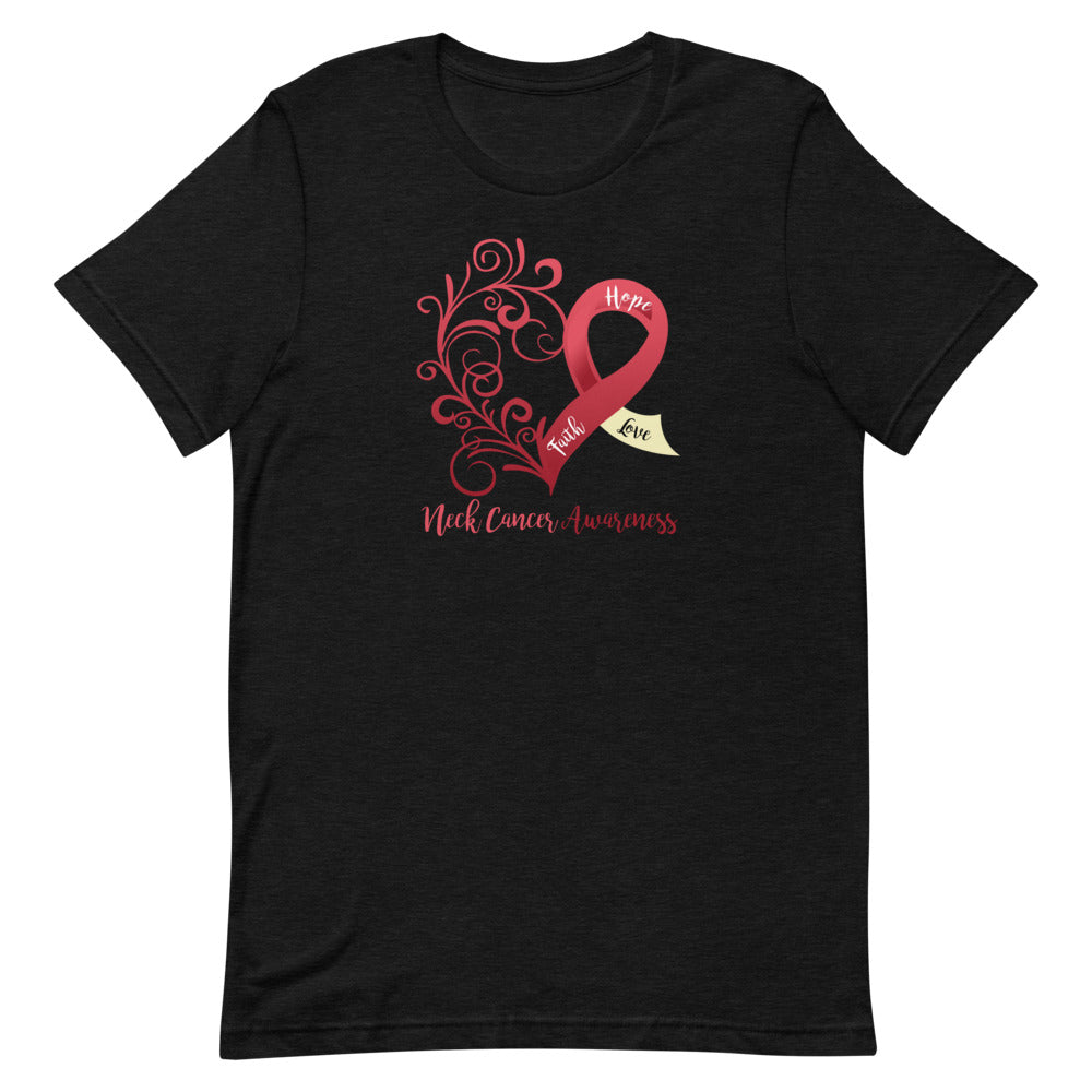 Neck Cancer Awareness T-Shirt (Several Colors Available)
