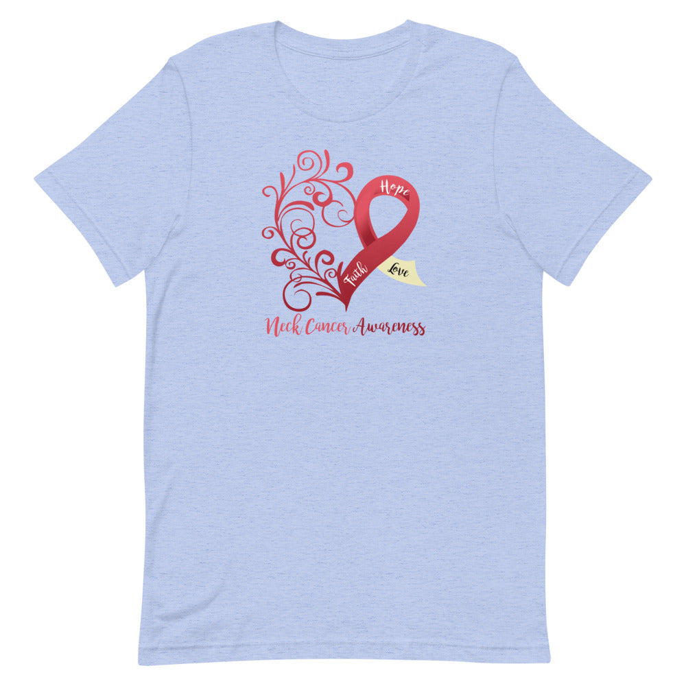 Neck Cancer Awareness T-Shirt (Several Colors Available)