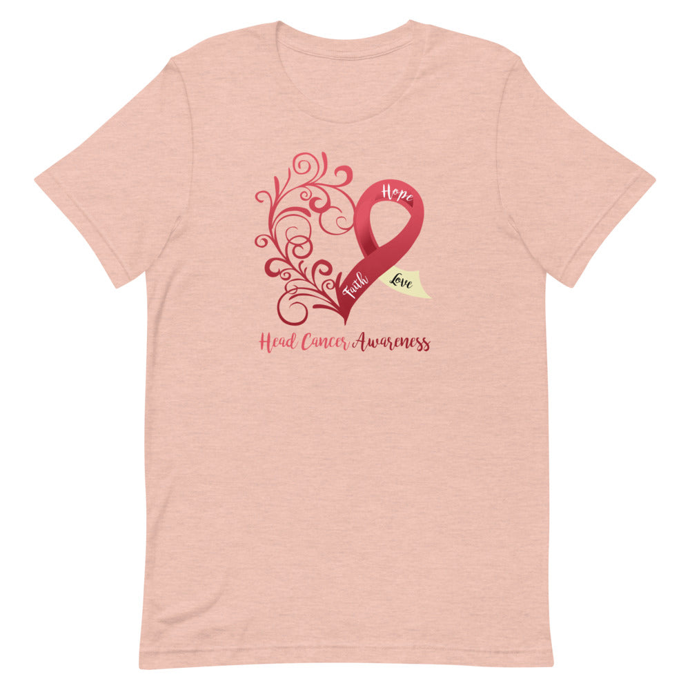 Head Cancer Awareness T-Shirt (Several Colors Available)