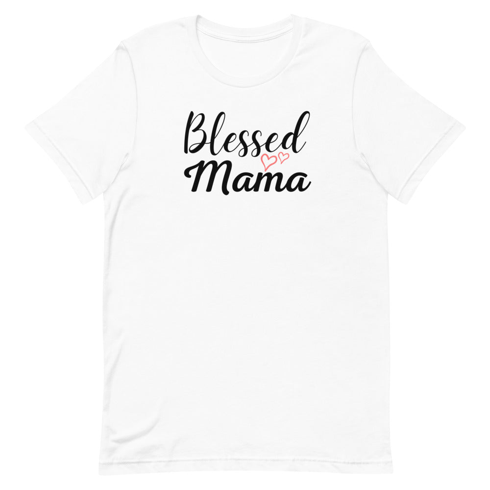 Blessed Mama Hearts T-Shirt - Light Colors