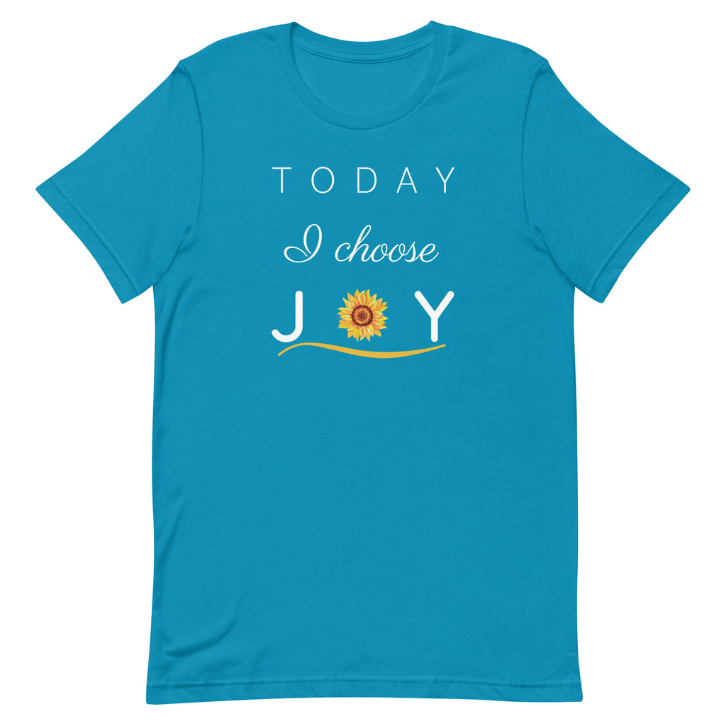 "Today I Choose Joy" T-Shirt - Dark Colors