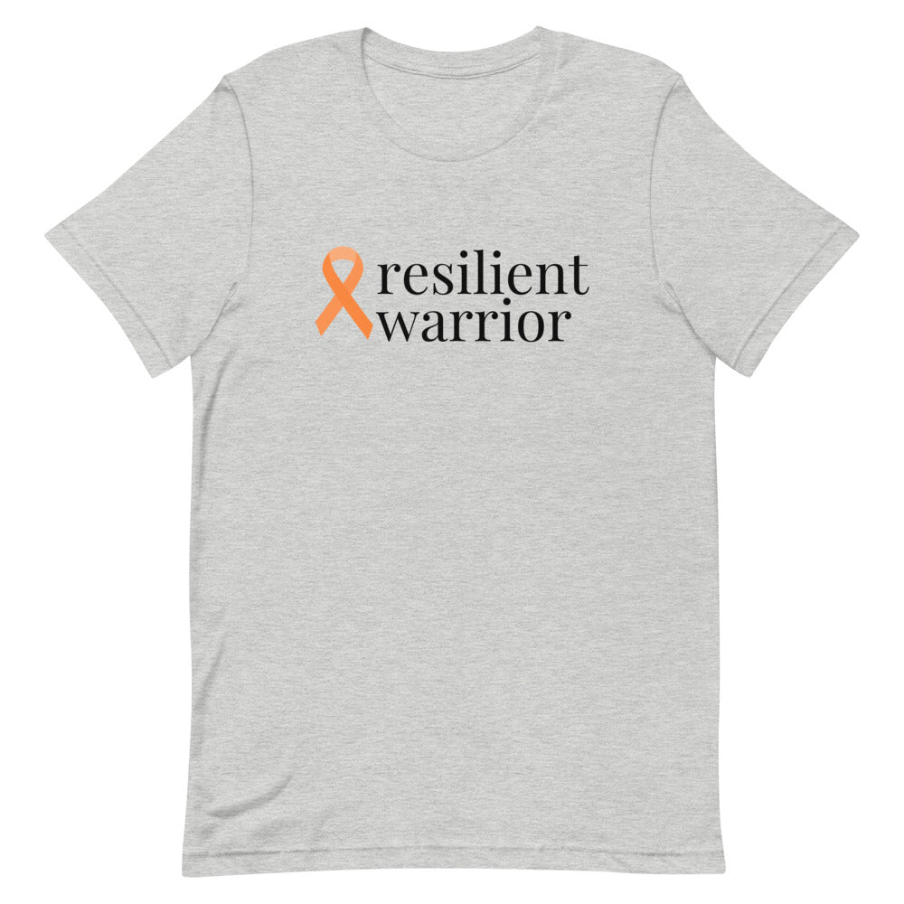 Leukemia resilient warrior Ribbon T-Shirt - Light Colors