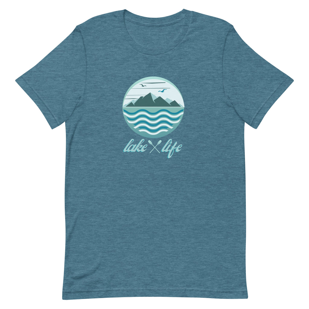 Mountain Lake Life T-Shirt - Dark Colors