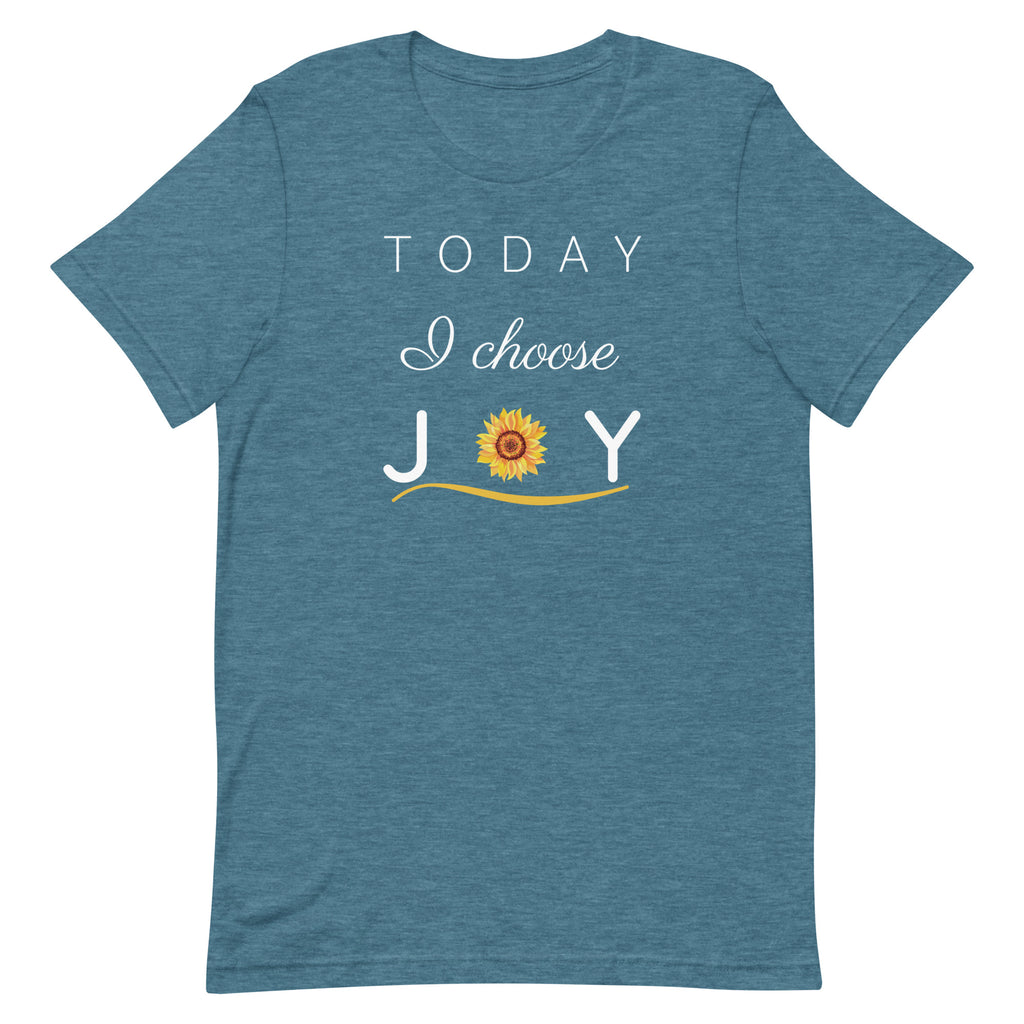 "Today I Choose Joy" T-Shirt - Dark Colors