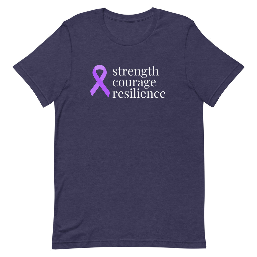 Hodgkins Lymphoma strength courage resilience T-Shirt