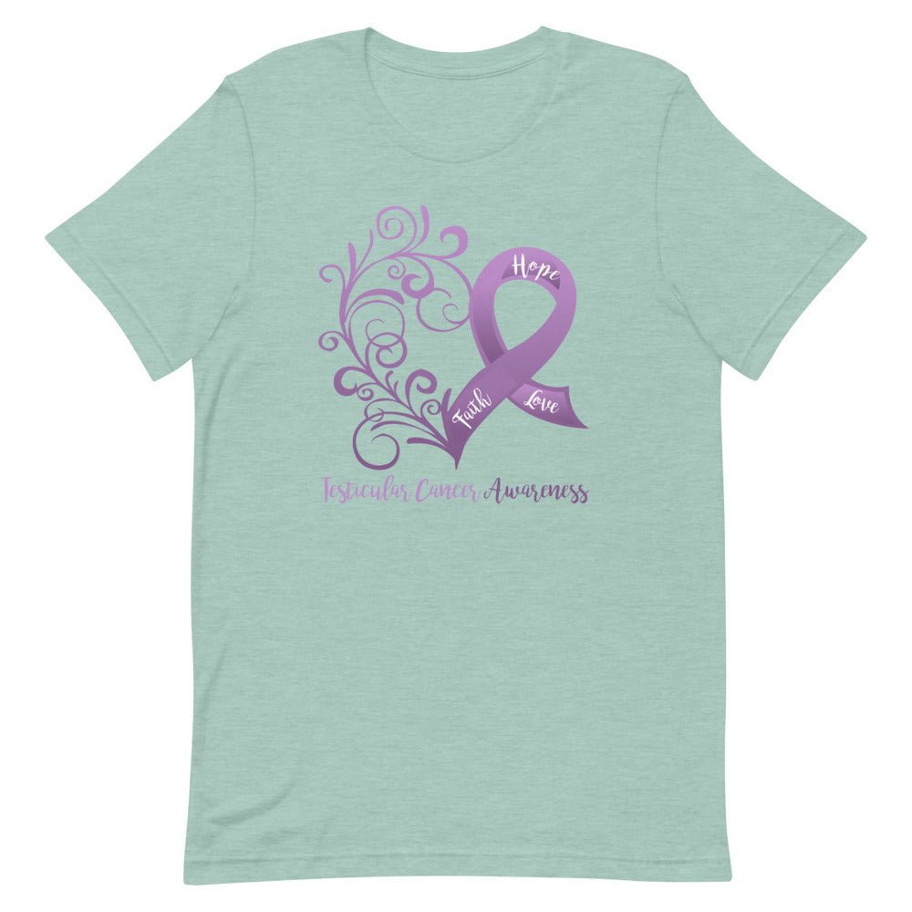 Testicular Cancer Awareness T-Shirt (Several Colors Available)