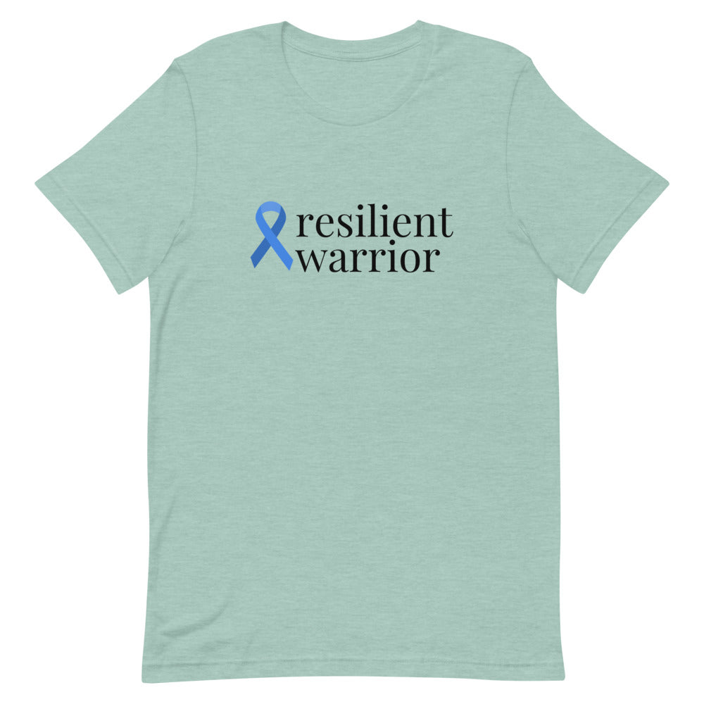 Colon Cancer resilient warrior Ribbon T-Shirt